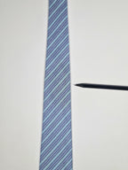 646007 Hermès tie blue rope pattern Hermès 646007 OA tie blue