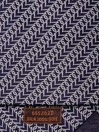 Hermès jaquard silk tie blacj equestrian pattern 655262 T