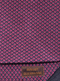 Hermès jacquard silk tie red heart pattern 659122 T