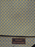 659128 Hermès tie yellow H pattern 659128 T