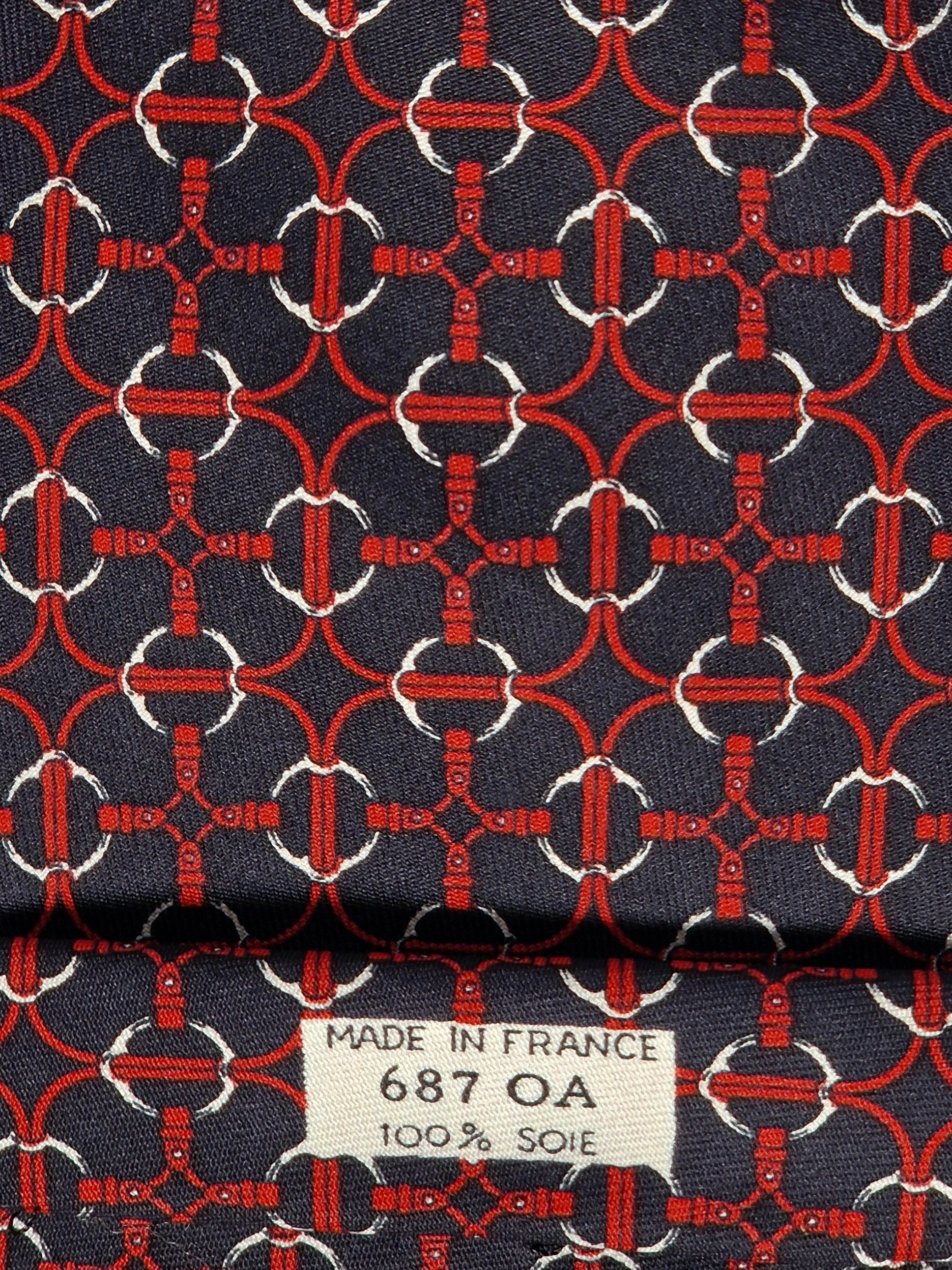Hermés 687 OA Tie