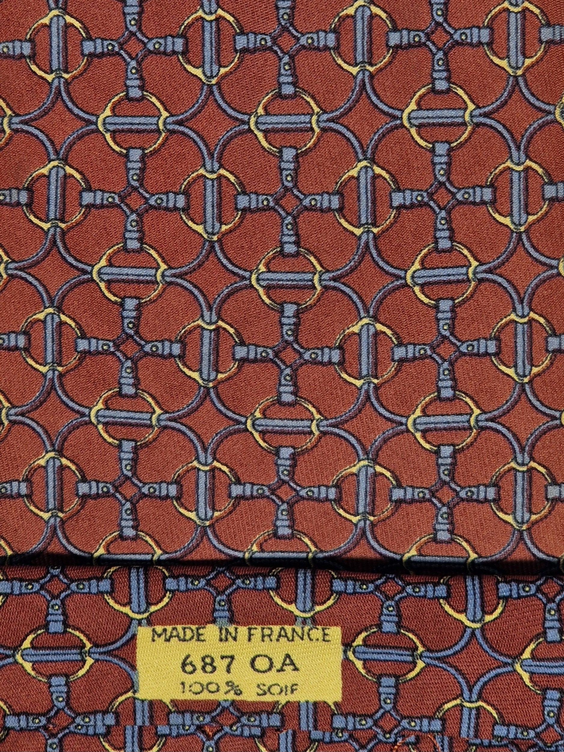 Hermés 687 OA Tie