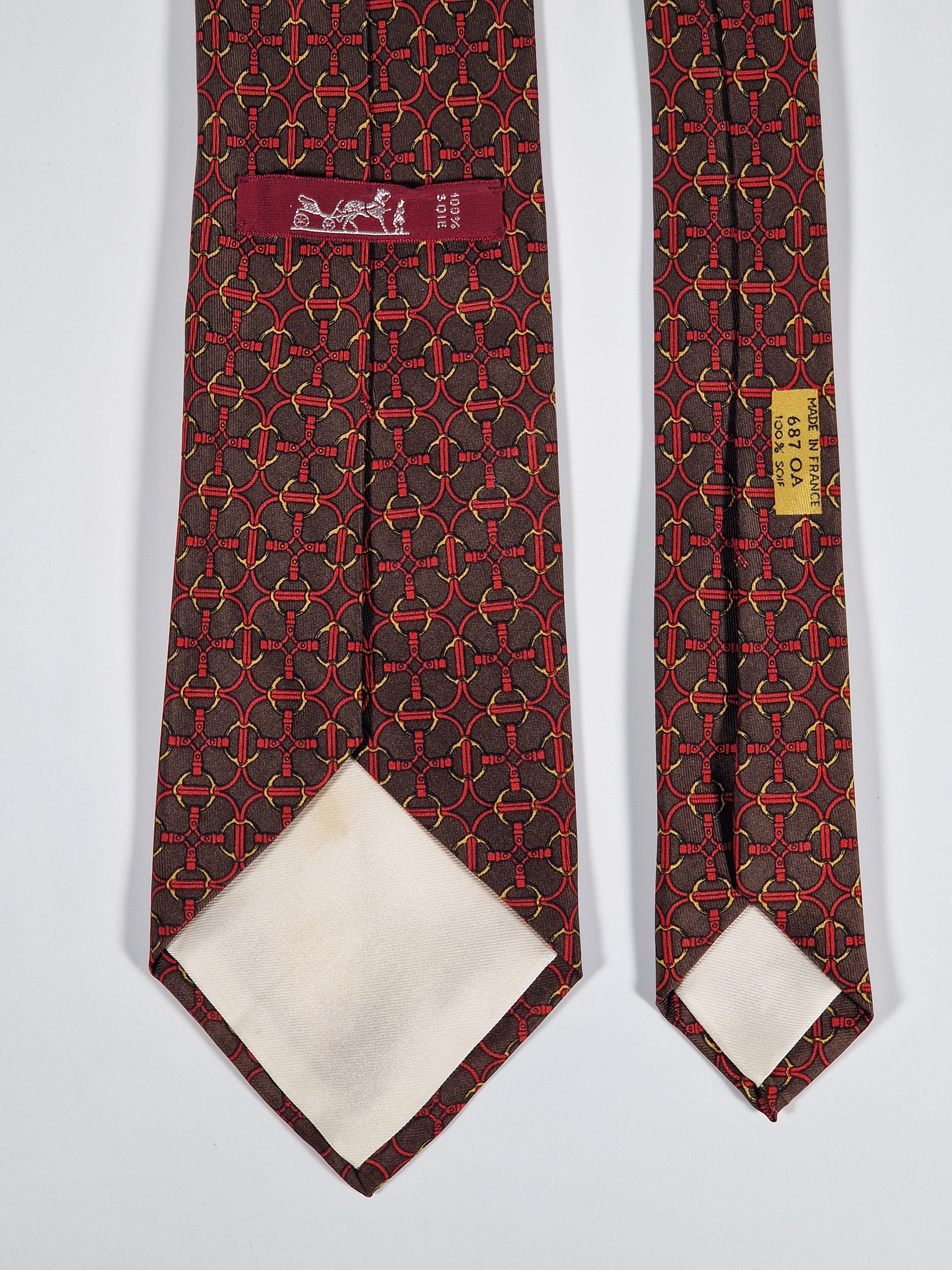 Hermés 687 OA Tie