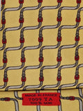 007009 Hermès tie yellow belt pattern 7009 TA