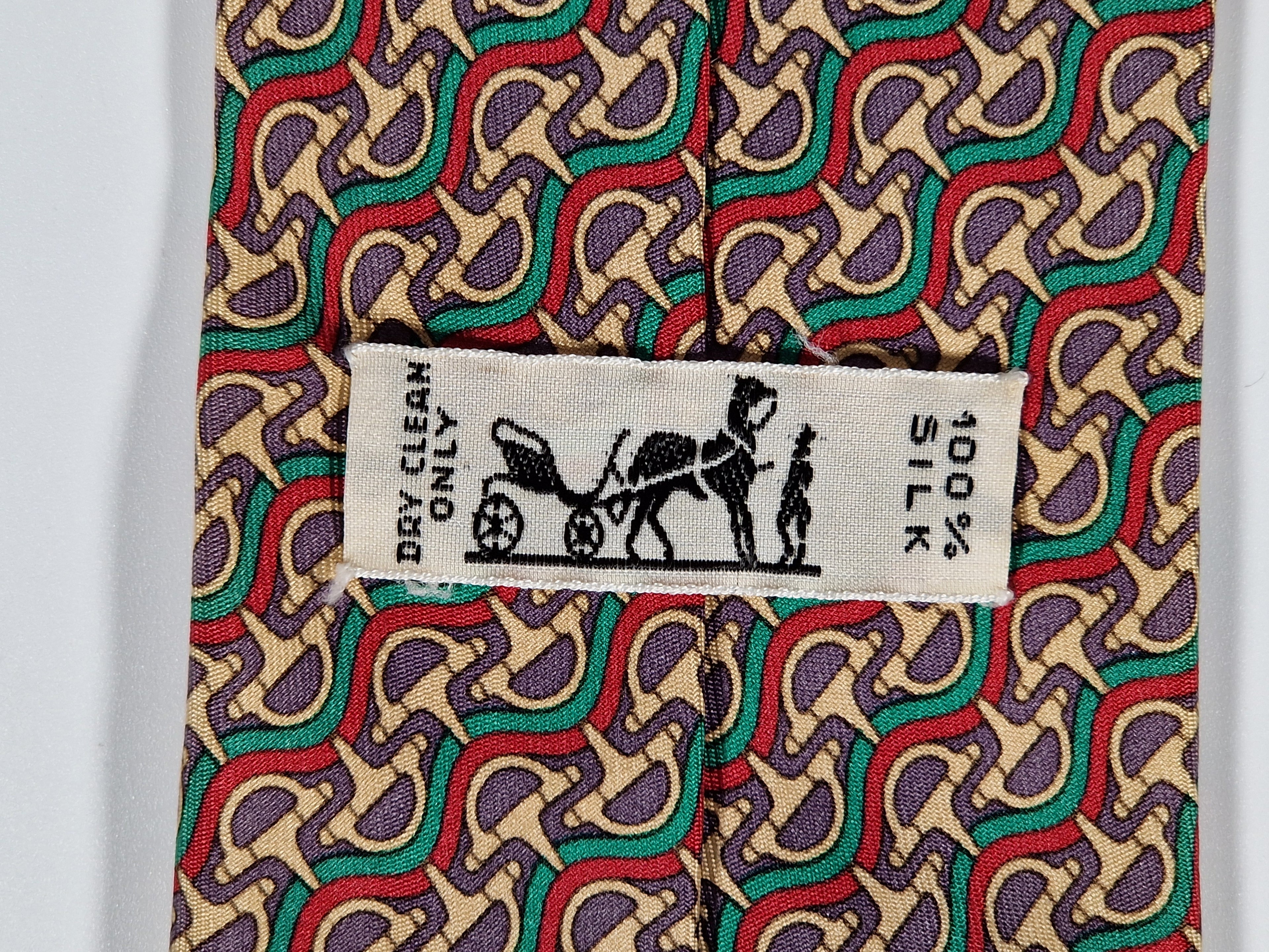Hermés 7120 FA tie