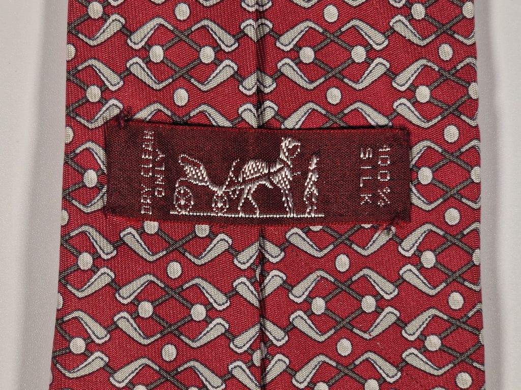 Hermés 7126 FA Tie "Golf"
