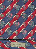 007233 Hermès tie blue hot air ballon pattern 7233 UA