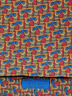 007273 Hermès tie whimsical falcon pattern 7273 MA