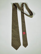 007321 Hermès tie green knot pattern 7321 EA