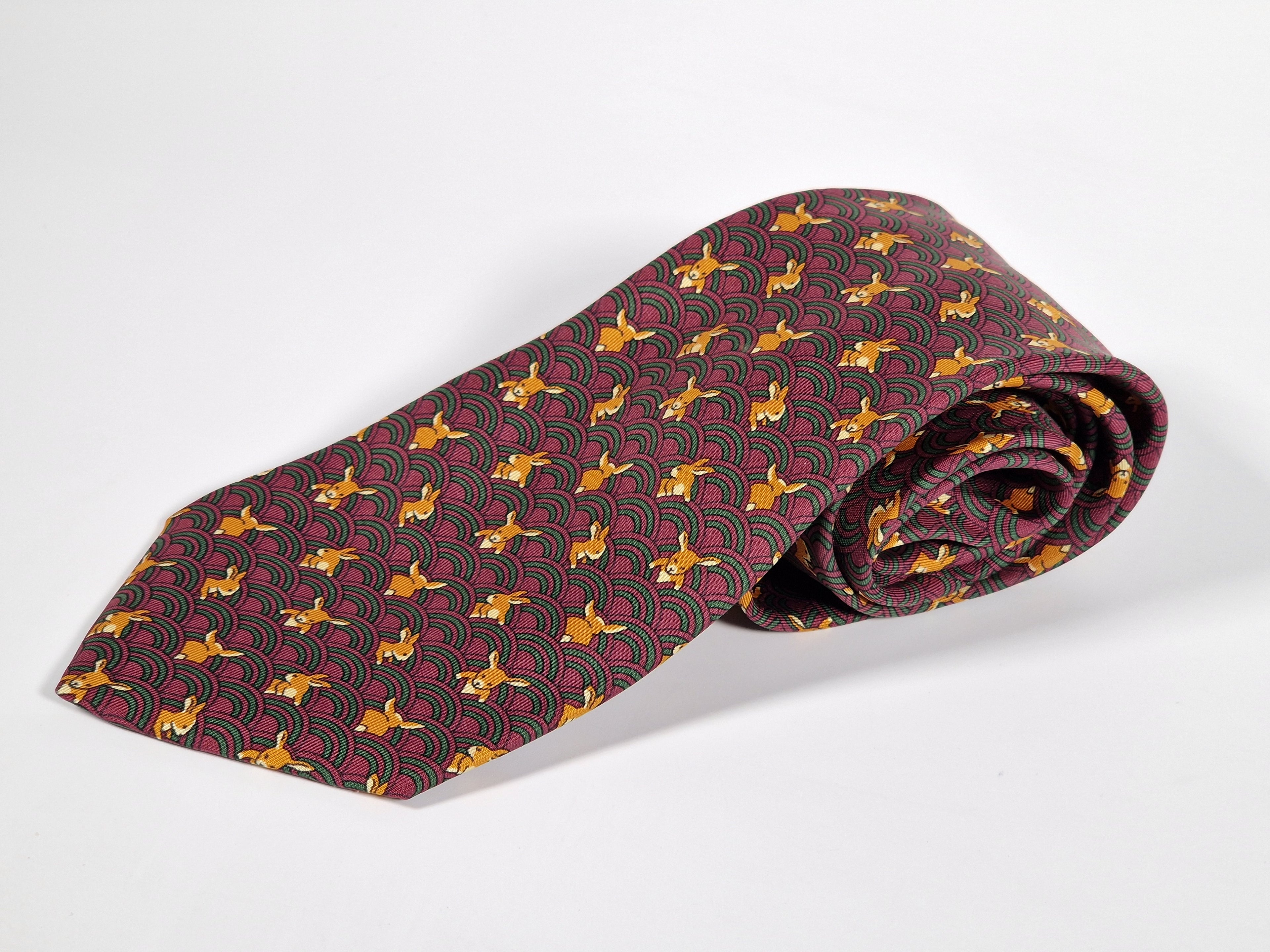 Hermès 7464 HA tie