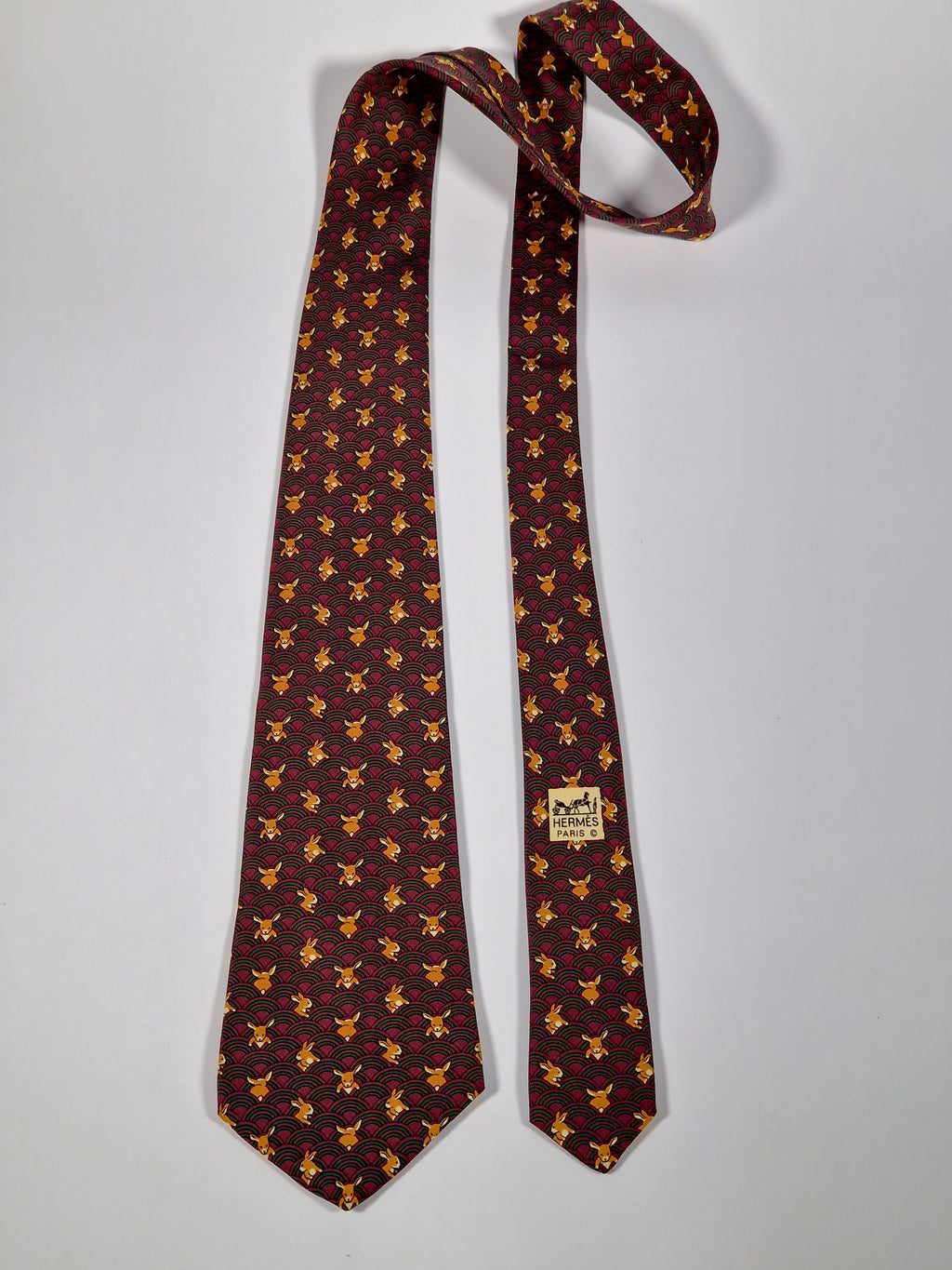 Hermès 7464 HA tie