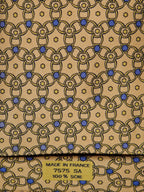 Hermès silk tie yellow equeatrian pattern 7575 SA