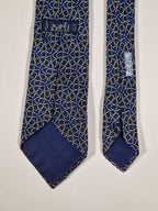 Hermès silk tie blue equestrian Hermès 7580 SA