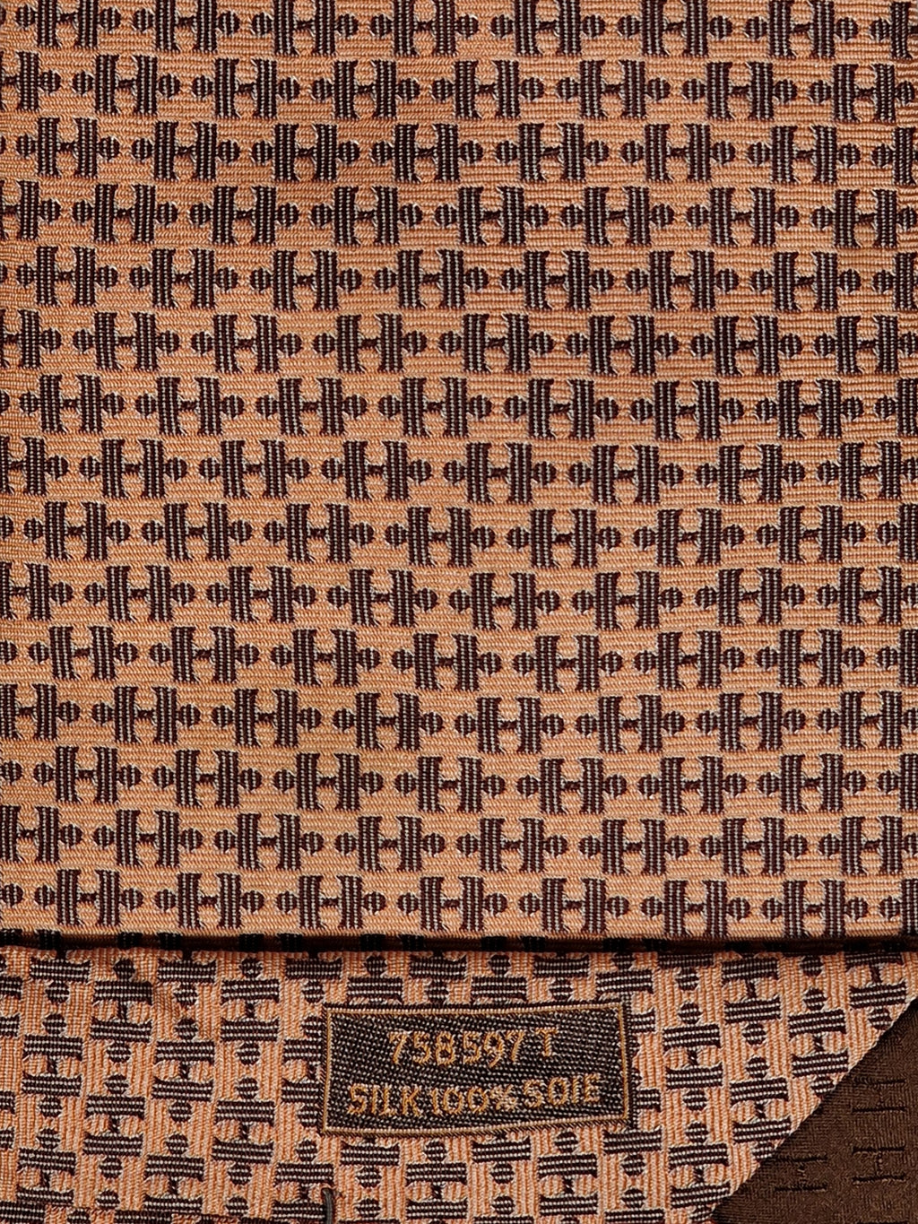 Hermés 758597 T Tie