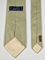 Hermés green silk jaquard tie 758792 T