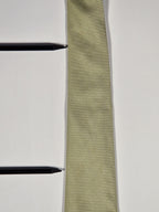Hermés green silk jaquard tie 758792 T