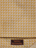 Hermès silk tie yellow geometrical pattern Hermès 758976 T