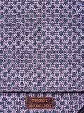 Hermès silk tie purple H pattern 759030 T