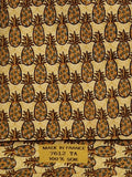 007612 Hermès tie yellow whimsical pineapple pattern 7612 TA