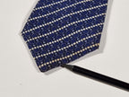 Hermés blue vintage silk tie 764 UA