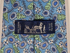 Hermès silk tie blue flower pattern Hermès 7710 OA tie blue