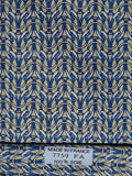 Hermès silk tie green equestrian pattern Hermès 7759 FA tie green
