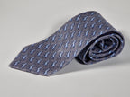 Hermès silk tie grey unicon pattern Hermès 7866 UA tie grey