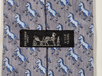 Hermès silk tie grey unicon pattern Hermès 7866 UA tie grey