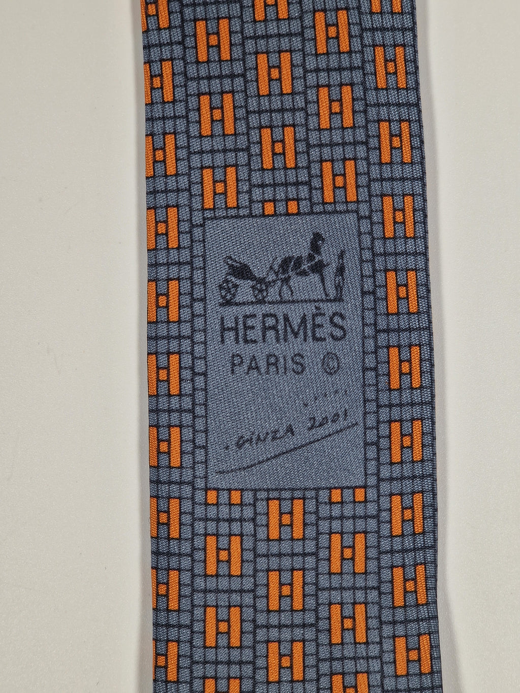 Hermés 7949 MA Tie "Ginza 2001"