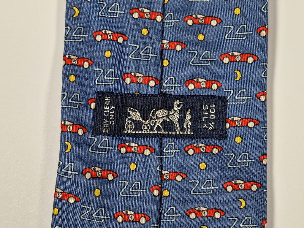 Hermés 7982 EA Tie "Le Mans"