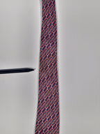000865 Hermès tie blue equestrian 865 PA