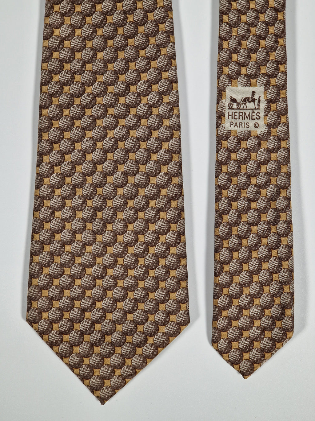 Hermés 982 SA Tie "Golf"