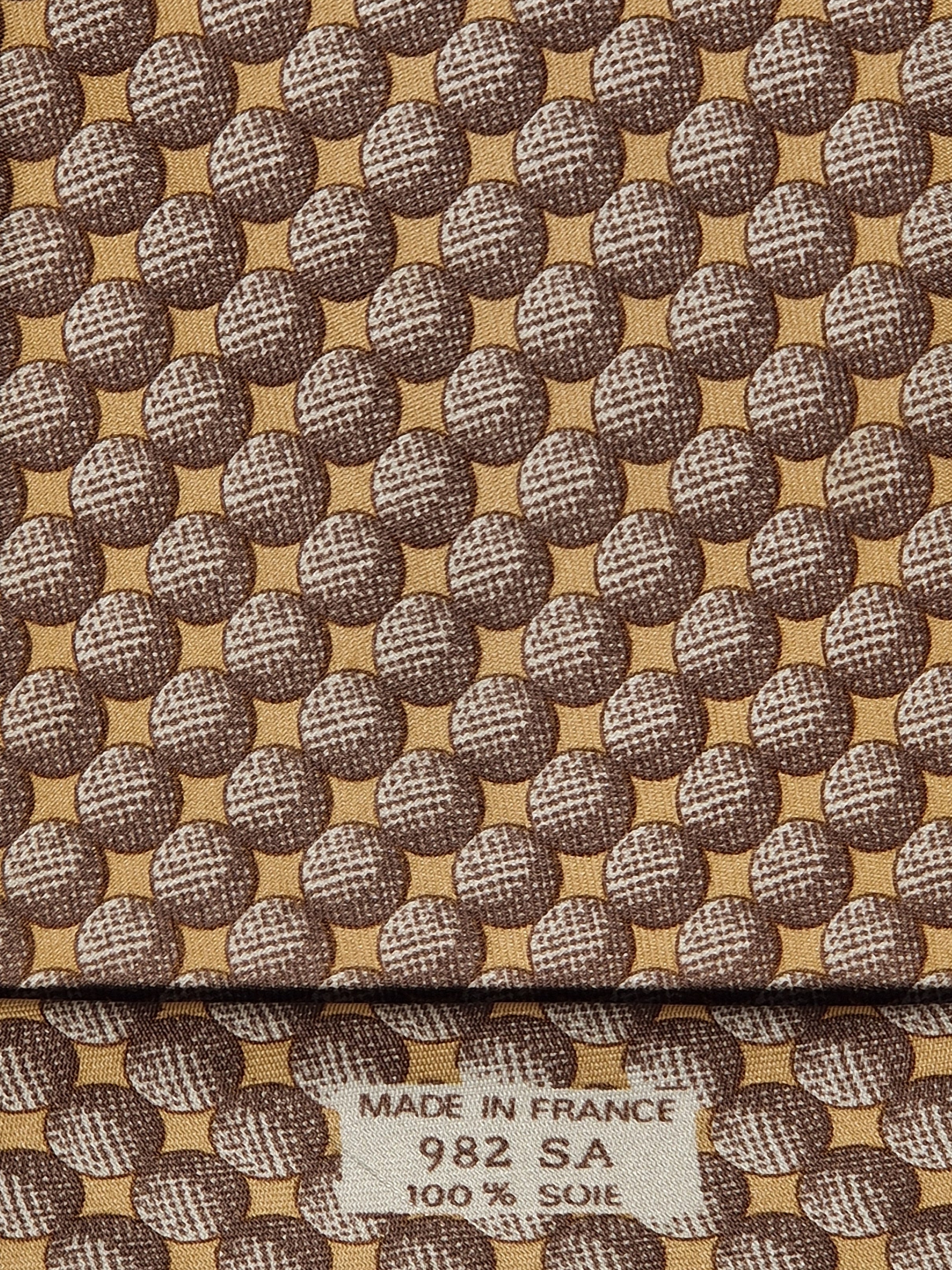Hermés 982 SA Tie "Golf"