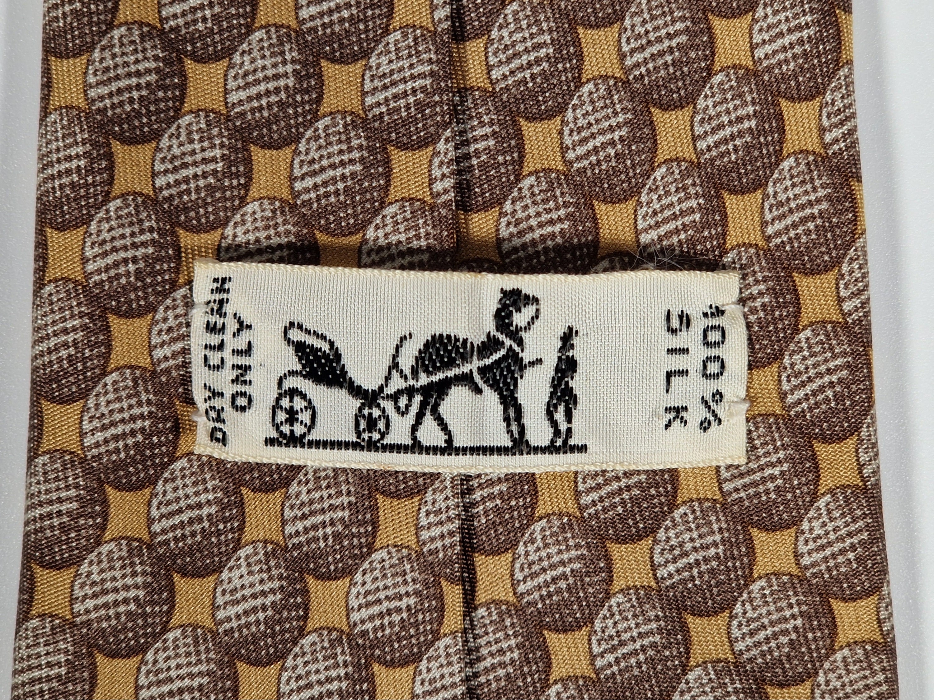 Hermés 982 SA Tie "Golf"