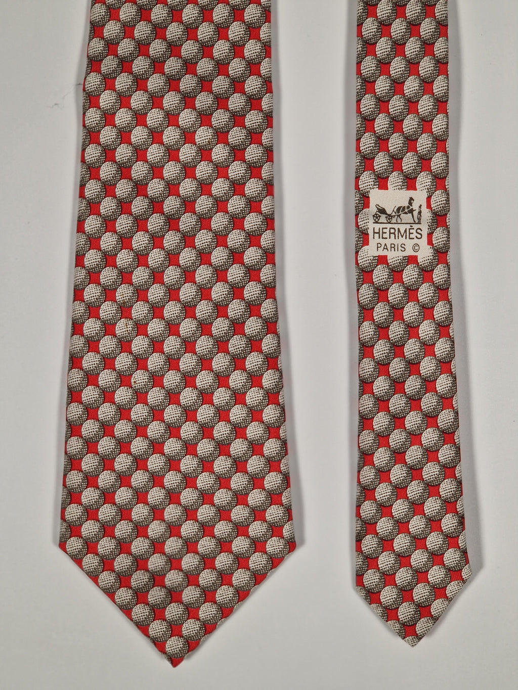 Hermés 982 SA Tie "Golf"