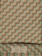 000982 Hermès tie green golf pattern 982 SA