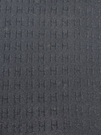 Hermés Black Faconnee H Tie