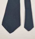 Hermés Black Faconnee H Tie