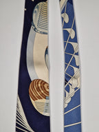 Vintage Hermès silk tie Golf pattern No Code