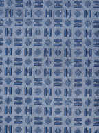 Hermès jaquard silk tie blue H pattern No Code
