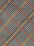 Hermès jaquard silk tie multicolor checker pattern No Code