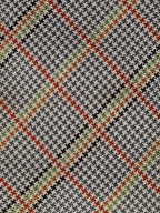 Hermès jaquard silk tie multicolor checker pattern No Code
