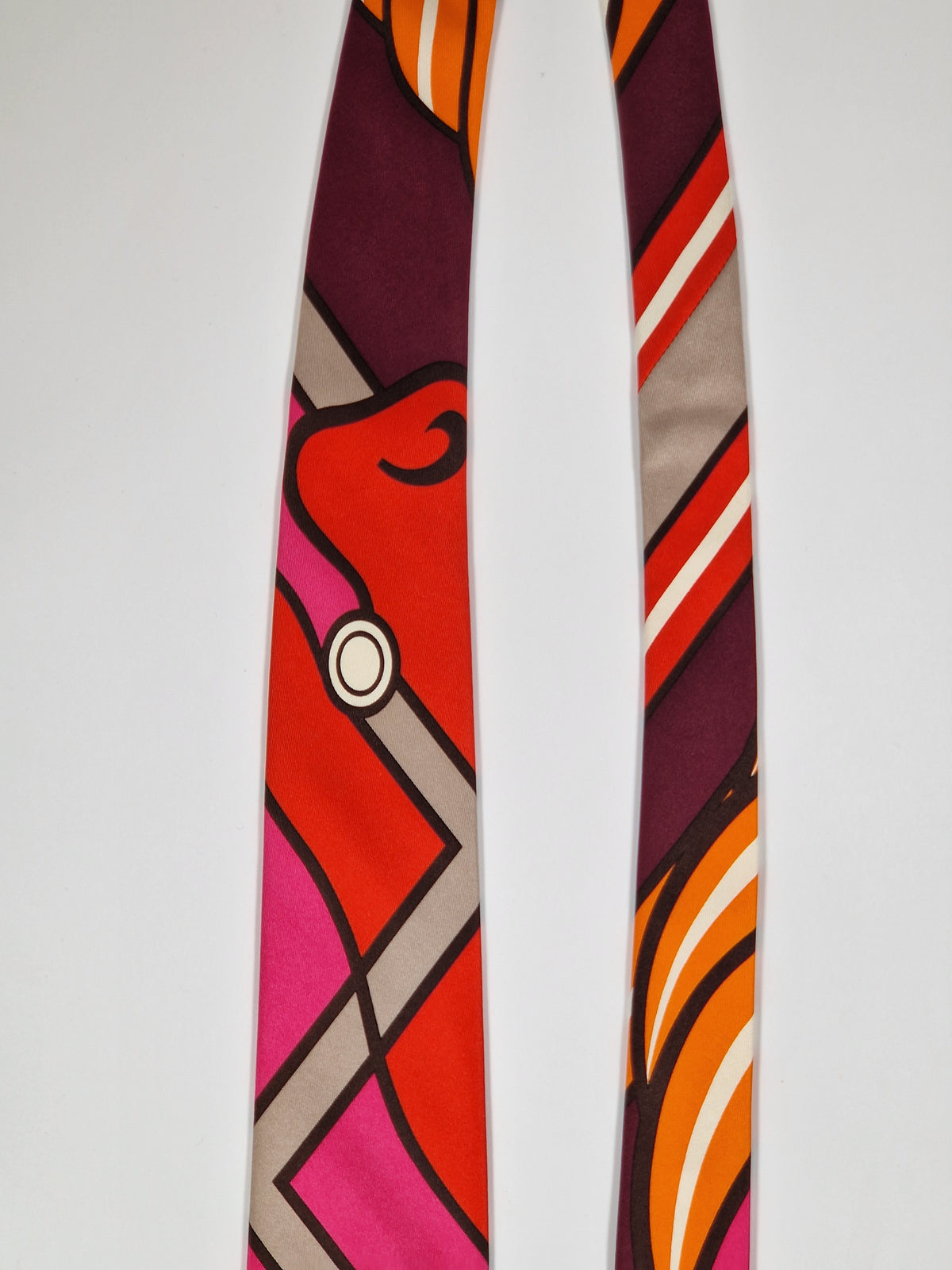Scarf no code Hermès tie "Robe du Soir"