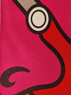 Scarf no code Hermès tie "Robe du Soir"