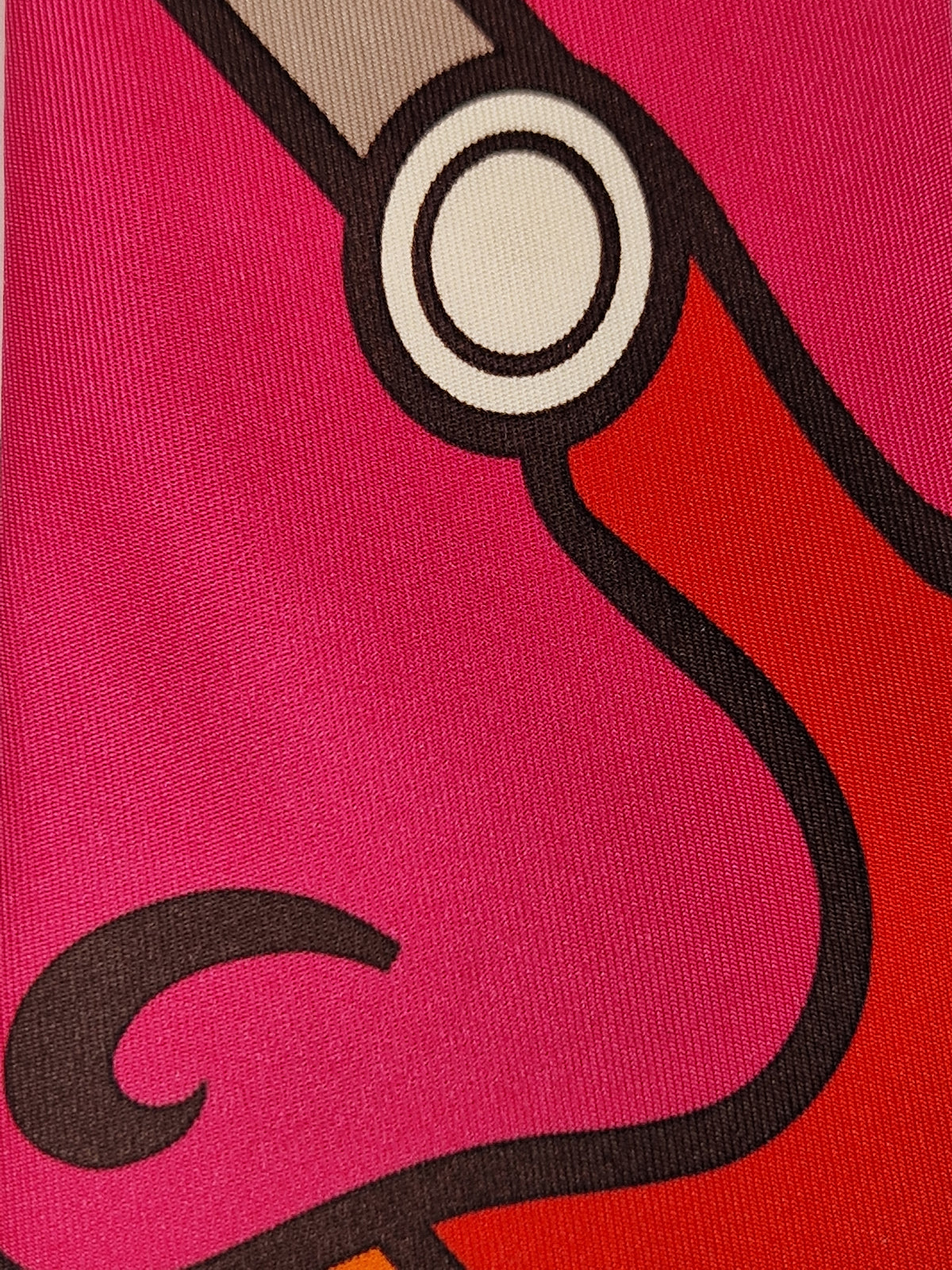 Scarf no code Hermès tie "Robe du Soir"