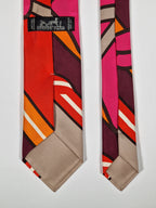 Scarf no code Hermès tie "Robe du Soir"