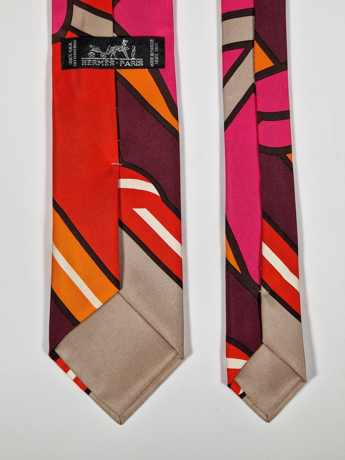 Scarf no code Hermès tie "Robe du Soir"