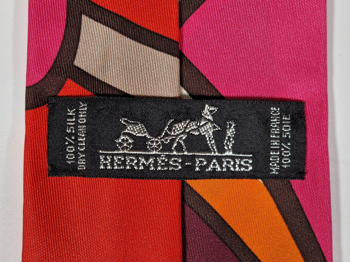 Scarf no code Hermès tie "Robe du Soir"