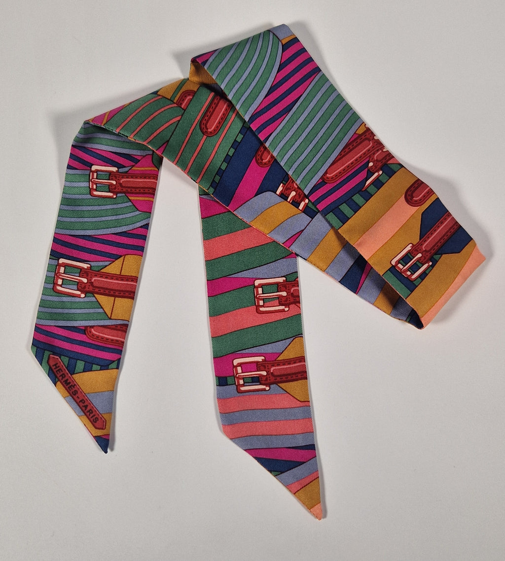Hermès Twilly, pattern "Sangles"