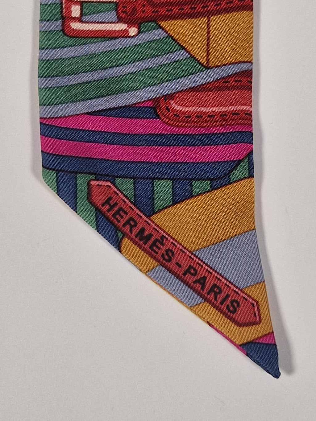 Hermès Twilly, pattern "Sangles"